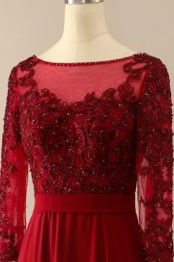 Robe De Mariée Bordeaux à Manches Pour Mère -Zapaka 12 2 fe356f1f 1f60 4be5 bd7b 5bb4ab10e462