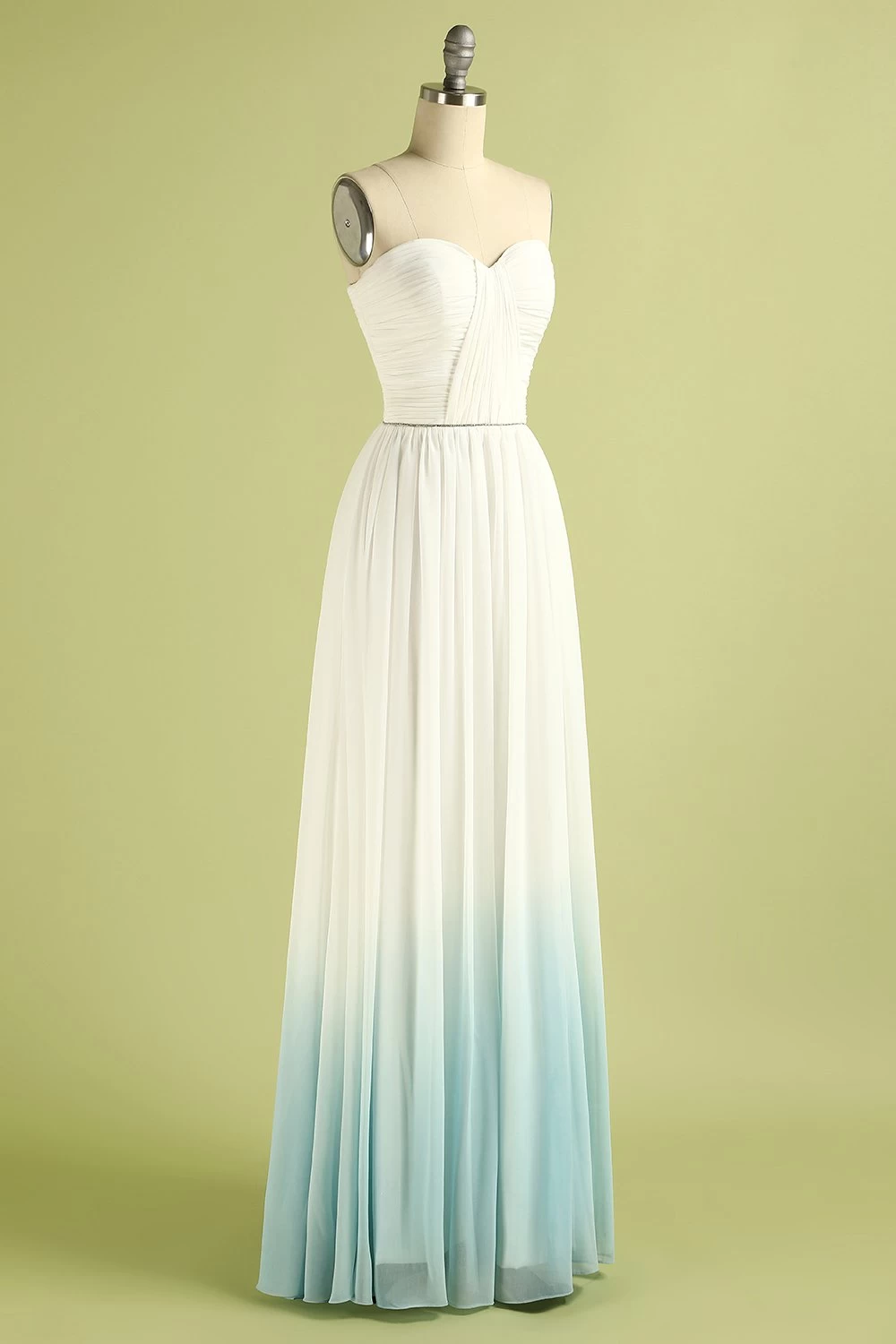 Robe De Demoiselle D'honneur Blanche 6 Robe De Demoiselle D'honneur Blanche – Image 4