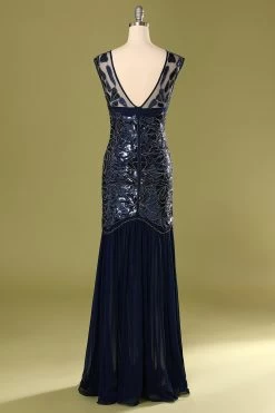 Robe à Paillettes Bleu Marine Des Années 1920 -Zapaka 19122002757 7580002f 17cc 4908 88d6 3e4d30ef210d