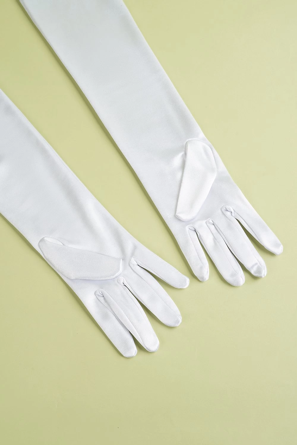 Gants Longs Rétro Années 1920 Blancs 4 Gants Longs Rétro Années 1920 Blancs – Image 2