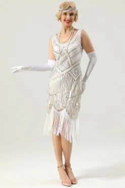 Robe à Franges à Sequins Rétro Des Années 20 19 Robe à Franges à Sequins Rétro Des Années 20 -Zapaka 2021062410363160d3efaf0e344