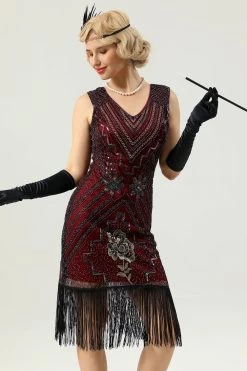 Robe Gatsby Sans Manches Des Années 1920 -Zapaka 2021062417282460d45038dd90f