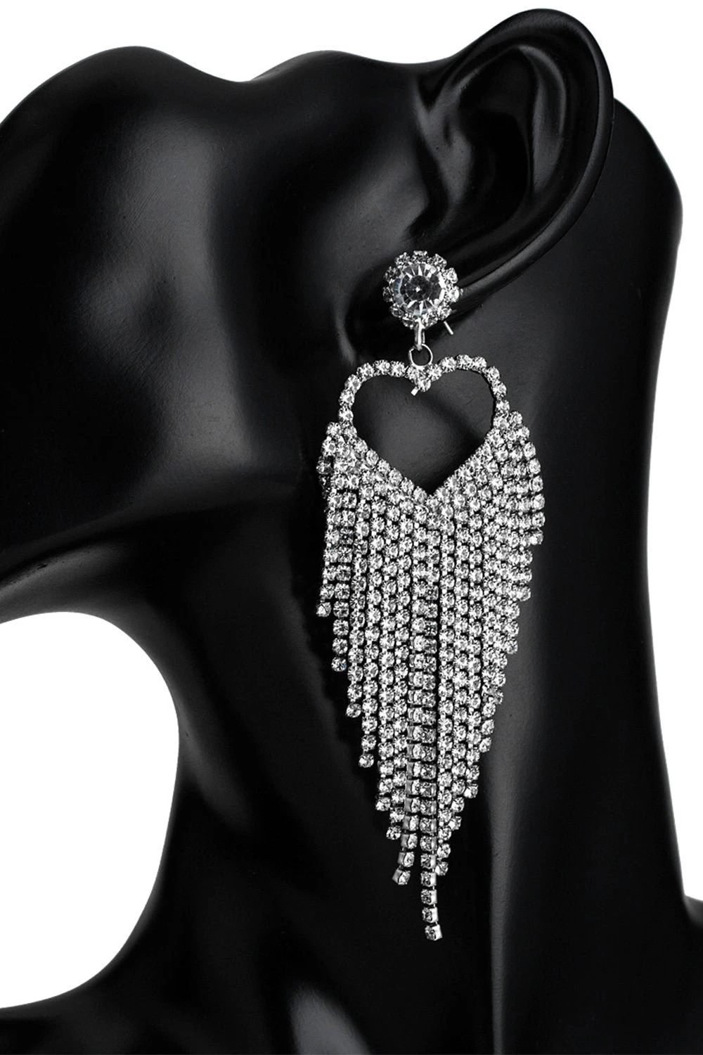 Boucles D’oreilles Rhinestone Sweetheart 7 Boucles D’oreilles Rhinestone Sweetheart – Image 5