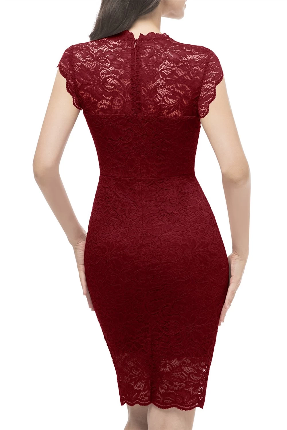 Robe Bodycon En Dentelle De Raisin 9 Robe Bodycon En Dentelle De Raisin – Image 7