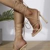Apricot Summer Boho Chaussures 2 Apricot Summer Boho Chaussures -Zapaka CGGXH0091 Apricot 1 first