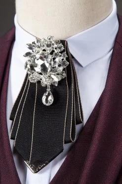 Bourgogne Notch Lapel 3 Pièces Costume Homme 10 Bourgogne Notch Lapel 3 Pièces Costume Homme -Zapaka CGGXH01107 Burgundy 4