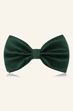 Nœud Papillon Rouge Pour Hommes Pour La Fête 30 Nœud Papillon Rouge Pour Hommes Pour La Fête -Zapaka CGGXH01135 Dark Green
