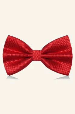 Nœud Papillon Rouge Pour Hommes Pour La Fête 29 Nœud Papillon Rouge Pour Hommes Pour La Fête -Zapaka CGGXH01135 Red