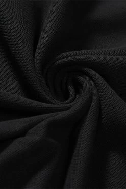 Polo Décontracté En Coton Noir Pour Hommes 14 Polo Décontracté En Coton Noir Pour Hommes -Zapaka CGGXH01303 Black 4