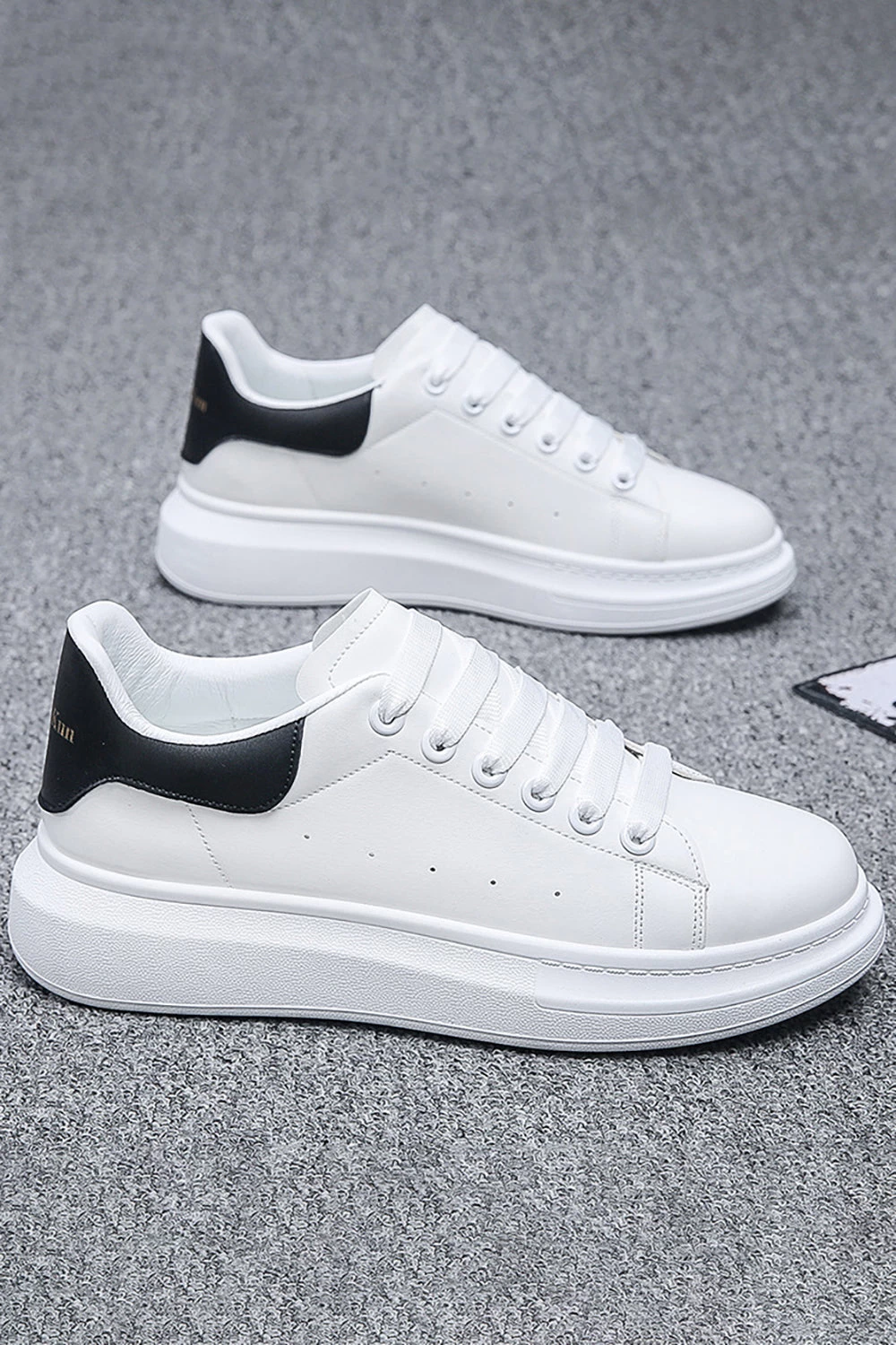 Casual White Light Weight Fashion Sneaker 4 Casual White Light Weight Fashion Sneaker – Image 2