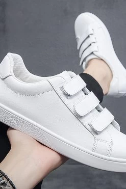 White Casual Light Weight Fashion Sneaker -Zapaka CGGXH01349 20White 20 3