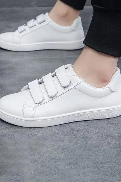 White Casual Light Weight Fashion Sneaker -Zapaka CGGXH01349 20White 20 4