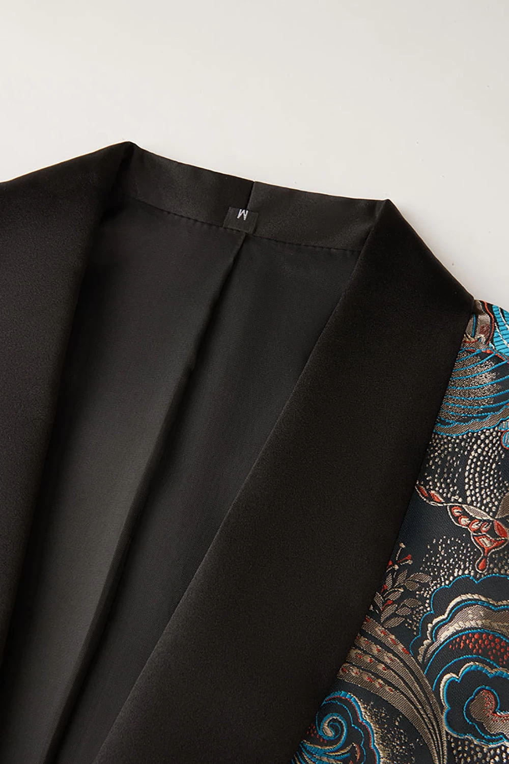 Floral Shawl Lapel Blazer Homme 7 Floral Shawl Lapel Blazer Homme – Image 5