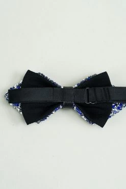 Strass Noirs Nœuds Papillon Réglables 22 Strass Noirs Nœuds Papillon Réglables -Zapaka CGLHN23605 Royal Blue 4