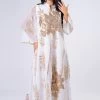 Broderie à Paillettes Bleu Caftan Femmes Robe Arabe -Zapaka CGLLY30450 20White 20 1 06c57e32 1be4 4563 b40b c43cfc67337d