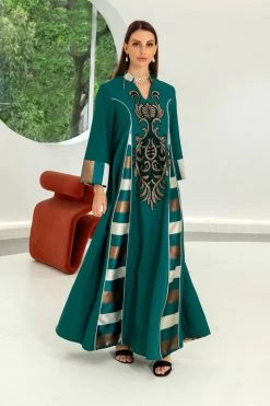 Bourgogne Robe De Soirée Caftan Marocaine 28 Bourgogne Robe De Soirée Caftan Marocaine -Zapaka CGLLY30451 20Green 20 1