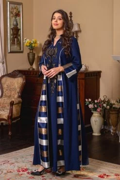 Bourgogne Robe De Soirée Caftan Marocaine 26 Bourgogne Robe De Soirée Caftan Marocaine -Zapaka CGLLY30451 20Navy 20 4