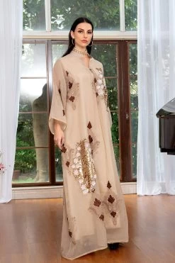 Paillettes Brodées Abayas Maxi Robes 21 Paillettes Brodées Abayas Maxi Robes -Zapaka CGLLY30468 20Apricot 20 3