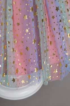 Une Ligne Robe De Soirée Pour Fille Blush à Col Bijou Avec Nœud Papillon -Zapaka CGLLY30698 20Blush 20 5