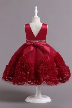 Fuchsia A Line Sequin Flower Girls' Party Dress Avec Nœud 21 Fuchsia A Line Sequin Flower Girls' Party Dress Avec Nœud -Zapaka CGLLY30702 20Burgundy 20 2 b1606469 0ba4 486d 9138 d8b55b44a9a8
