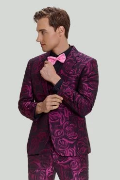Fuchsia Floral Jacquard 3 Pièces Costumes De Bal Homme 10 Fuchsia Floral Jacquard 3 Pièces Costumes De Bal Homme -Zapaka CGMPHL0031 2 74d7bb1d c9e8 4d21 beab d09a7147479a