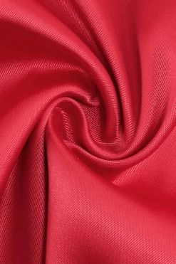 Retro Style V Neck Vintage Robe à Manches Longues -Zapaka CGZL222203 Red 4 caee4634 e14e 4f9f 88e8 d6dc90220666