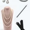Headpiece Drop Boucles D’oreilles Cinq Pièces 1920s Party Accessories Set 1 Headpiece Drop Boucles D’oreilles Cinq Pièces 1920s Party Accessories Set -Zapaka CGZL231083 Blue 1 first