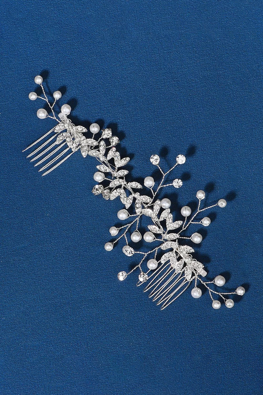 Accessoires De Cheveux De Mariée En Perles De Strass Faits à La Main 3 Accessoires De Cheveux De Mariée En Perles De Strass Faits à La Main