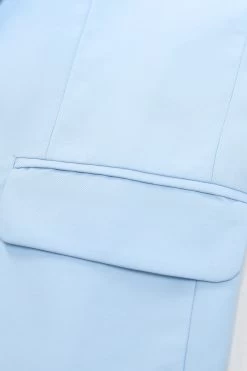 Light Blue Peak Lapel 2 Pièces Costumes De Bal Pour Hommes -Zapaka WHM0031LightBlue 4