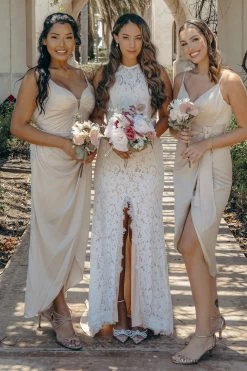 Robe De Mariée En Dentelle Boho à Dos Ouvert Ivoire 11 Robe De Mariée En Dentelle Boho à Dos Ouvert Ivoire -Zapaka YYLH20486 Ivory 3