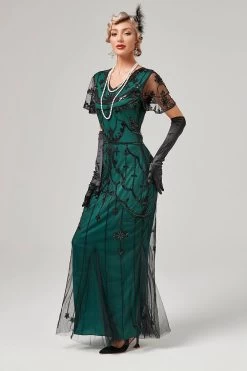 Paillettes Vert Foncé Longue Robe Des Années 20 -Zapaka YYZL221 Dark Green 5 09 11 2022 1d7b5e00 6472 4bb9 9298 1f56ec4dfe14
