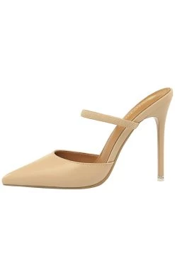 Talons Aiguilles Pointus Abricot -Zapaka ZPKCGLH10 86 Apricot 5