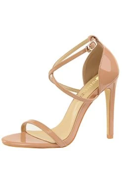 Sandales Stiletto Noires 27 Sandales Stiletto Noires -Zapaka ZPKCGLH126 7 Kahki 1 first