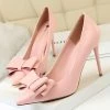 Talons Aiguilles Roses Avec Nœuds Papillon 1 Talons Aiguilles Roses Avec Nœuds Papillon -Zapaka ZPKCGLH9219 33 Pink 1 first