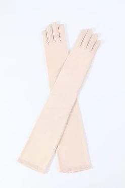 Champagne 1920s Accessoires Cinq Pièces Ensembles -Zapaka ZPKCGZL21177 Nude 8