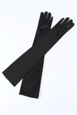 Accessoires Des Années 1920 Pour Femmes Flapper Gatsby Costume Des Années 1920 Ensemble -Zapaka ZPKCGZL21186 Black 7