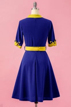Robe Verte Col V 29 Robe Verte Col V -Zapaka ZPKYYCGHX051111 Royal Blue Yellow 01 1024x1024 2x 06d9e84a 8b57 4728 875f 78dd030595e7