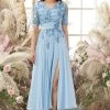 Robe Mère De Mariée Bleue à Col En V Avec Appliqués 1 Robe Mère De Mariée Bleue à Col En V Avec Appliqués -Zapaka ZPKYYLH 127 1 b09369c7 7ec6 4946 b754 c40eb360f39c