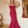 Robe De Bal De Sirène à Paillettes Rose Vif Avec Dos Lacé 2 Robe De Bal De Sirène à Paillettes Rose Vif Avec Dos Lacé -Zapaka ZPKYYZL406Fuchsia 1 first 13 01 2023