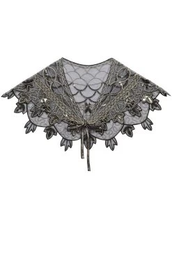 Zapaka Cape Femme Paillettes Fleur Doré Années 1920 8 Zapaka Cape Femme Paillettes Fleur Doré Années 1920 -Zapaka a0a6b100 28e5 4de0 b1fc 652b38941d63