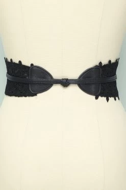 Ceinture En Dentelle Noire -Zapaka black lace belt 511906 47aba45f 8770 4d27 956c 55a36db1a43e